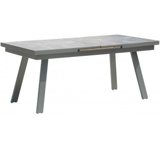 Giada aluminum table with...