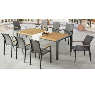 Lilith aluminum table with... 2