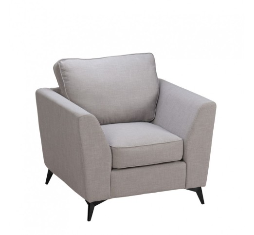BOEL ARMCHAIR GREY 96x86xH92cm