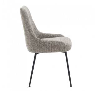 DON CHAIR BROWN LIGHT YELLOW 52x57xH86,5cm 2