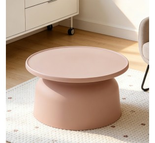 DOMI COFFEE TABLE SALMON 67x67xH36cm