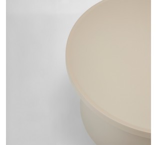 DOMI COFFEE TABLE TAUPE 67x67xH36cm 2