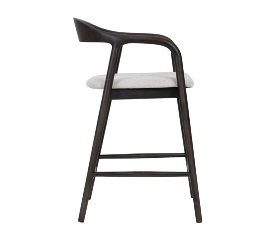 TUTTO STOOL BAR BROWN BITTER BEIGE 62x56xH93cm