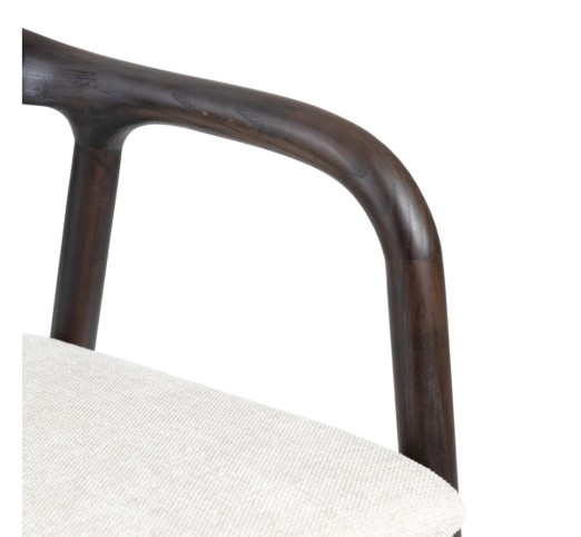 TUTTO STOOL BAR BROWN BITTER BEIGE 62x56xH93cm