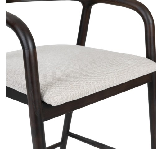 TUTTO STOOL BAR BROWN BITTER BEIGE 62x56xH93cm