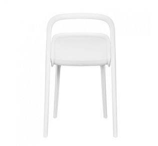 SMITH CHAIR WHITE 53x41xH80cm