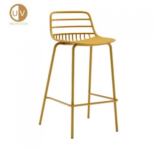 CANDY STOOL YELLOW 44x40xH88cm
