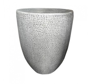 AFRICA SIDE TABLE ΓΚΡΙ 36x36xH45cm