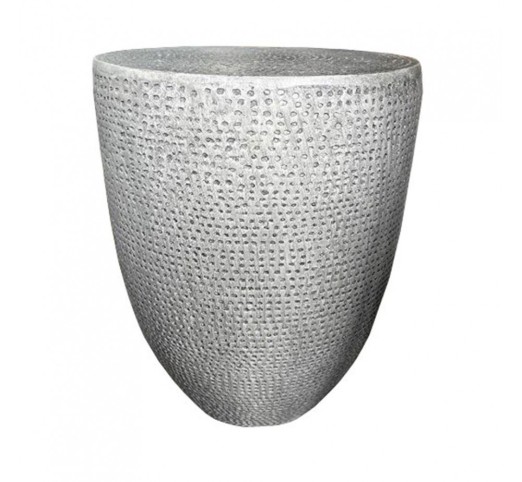 AFRICA SIDE TABLE GREY 36x36xH45cm