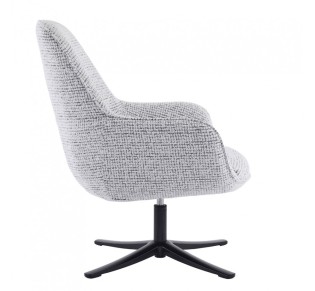 TIFFANY ΠΟΛΥΘΡΟΝΑ ΠΕΡΙΣΤΡΕΦΟΜΕΝΗ ΛΕΥΚΟ ΜΕ PATTERN 80x75xH90cm