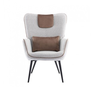 MANIFEST ΠΟΛΥΘΡΟΝΑ BEIGE CAMEL 78,5x71xH99cm 2