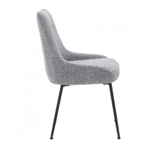 DON CHAIR GREY 52x57xH86,5cm