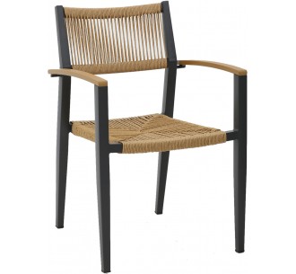 Mars Aluminum Armchair