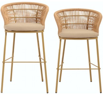 Isla 75 Metal Barstool 2