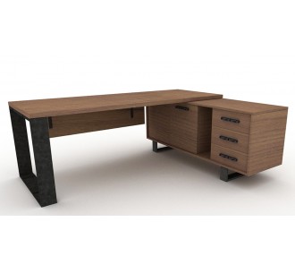 Platinum office with cabinet