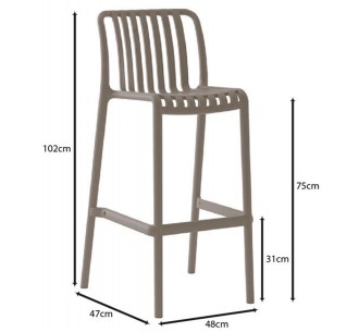 MODA Stackable Bar Stool /... 2
