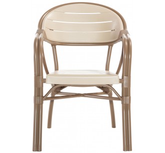 Bamboo armchair polypropylene