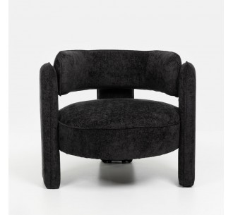 GRADA SMALL ARMCHAIR BLACK...
