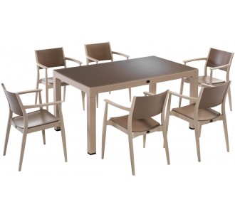 Ponte 150x90 dining table set