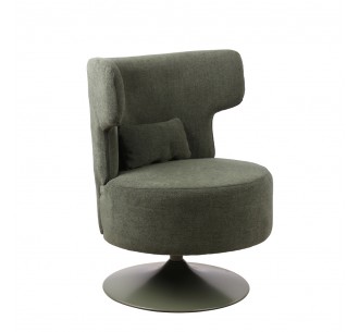 CANVAS ARMCHAIR SWIVEL...