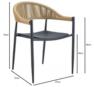 MALTA Armchair Stackable /... 2