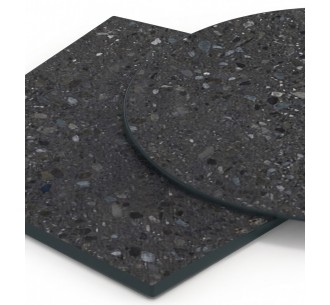 5149 Black mosaic HPL top 10mm