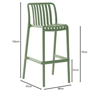 MODA Stackable Bar Stool /... 2