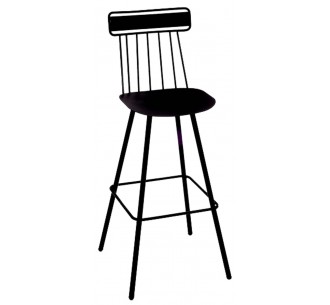 Mercy metallic barstool