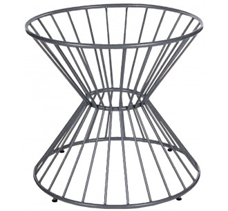 Tempura metal table base