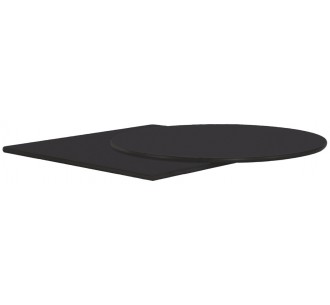 Επιφάνεια HPL 421-μαύρη 10mm 2