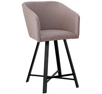 Noah metal bar stool