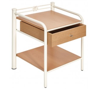 MC7 metal bedside table