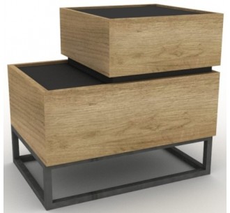 Iron-2 bedside table