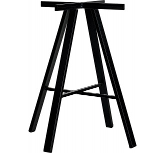 Scarlet metal table base