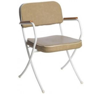 Berry metal armchair