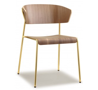 Lisa art.2850 metal armchair