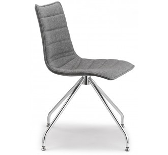 Zebra pop art.2647 metal chair 2