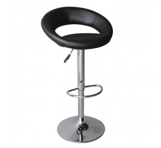 BELT Bar Stool / Black Pu