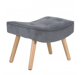 ALMA Stool / Velure Grey (K/D)