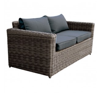 ARIZONA 2-Seater Grey/Brown...