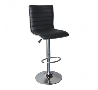 ALFI Bar Stool Pu Black