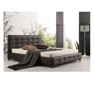 FIDEL Bed 160x200cm Pu Dark...