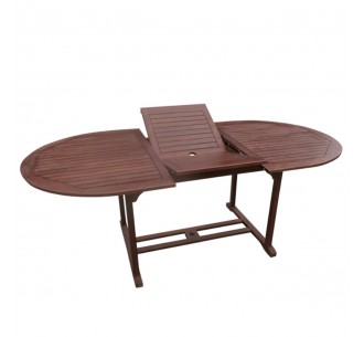 GARDEN Oval 150+50x100, Acacia