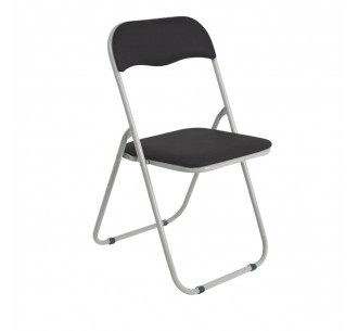 LINDA Folding Chair Black...