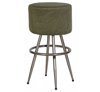 Novel metal barstool
