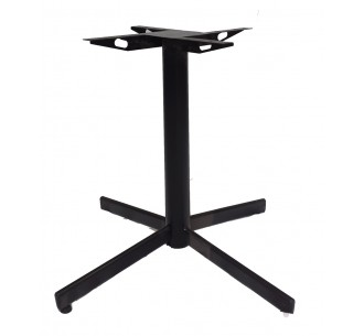 Smart metal table base