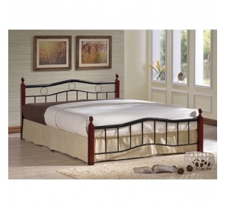 VICTOR Bed 140x190 Metal...