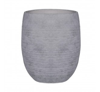 FLOWER POT-8 Light Grey...