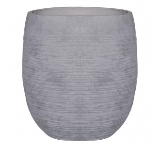 FLOWER POT-8 Light Grey...