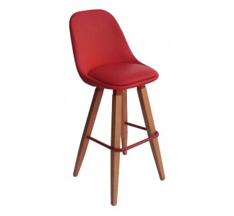 DOTTORE-SG wooden bar stool